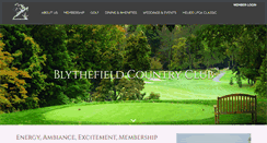 Desktop Screenshot of blythefieldcc.org